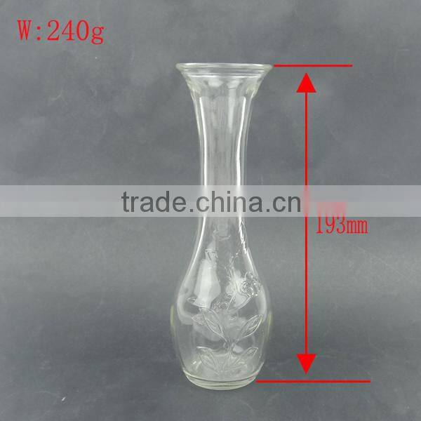 glass flower jardiniere