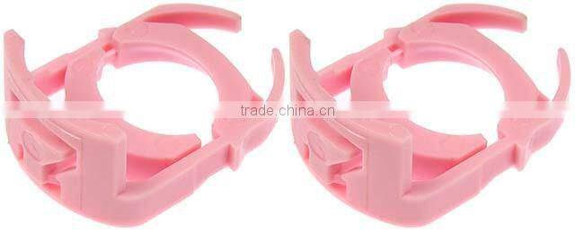PINK FUEL RETAINING CLIP, DOUBLE LOCKING