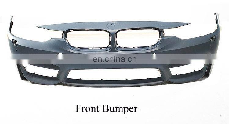 Runde Good Quality Body Kit For BMW 3 Series F30 13-18 Upgrade M3 Style Front Rear Bumper Side Skirt Wrap Angle