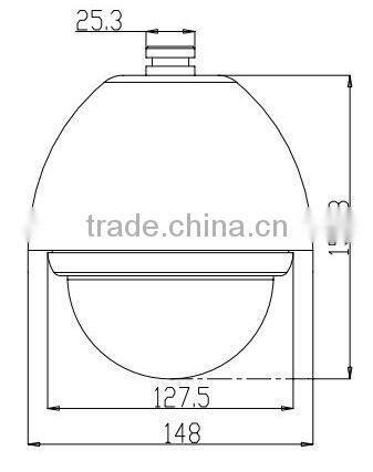 Indoor Mini High Speed Dome Camera