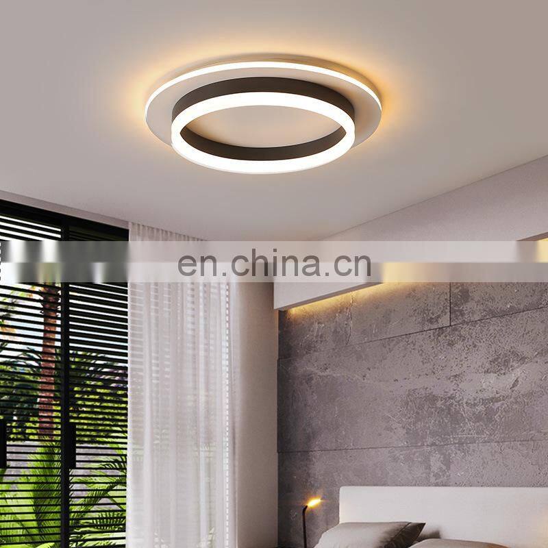 Square Golden whole house lamp living room ceiling lights acrylic ceiling lamp