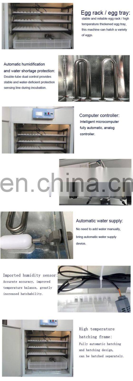 High hatching rate automatic Chicken egg incubator /Egg hatching machine