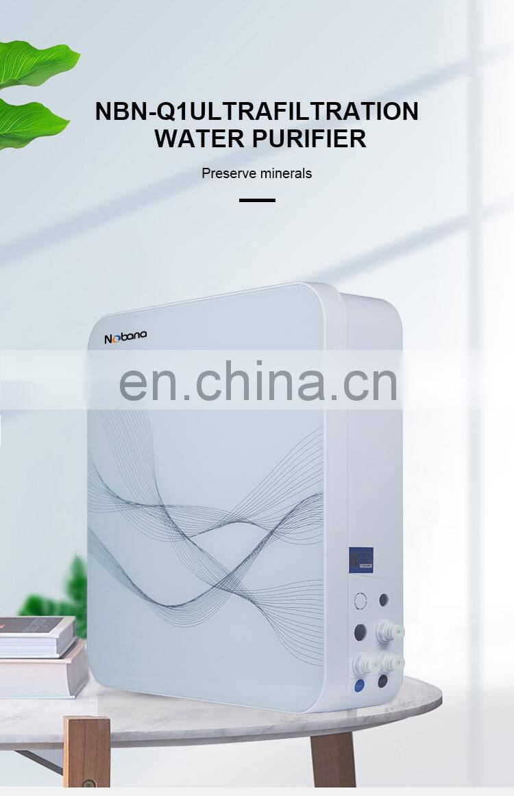 Home use under sink 5 stage alkaline uf water purifier home water filter