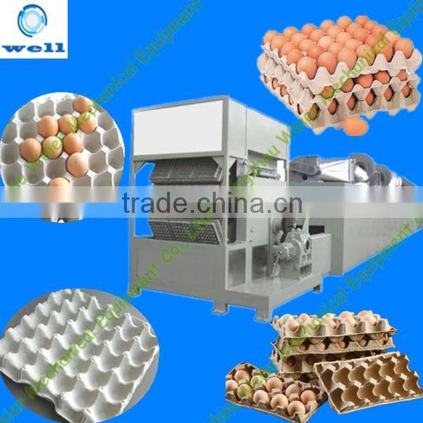 Hot sale low cost recycled waste paper egg tray machine