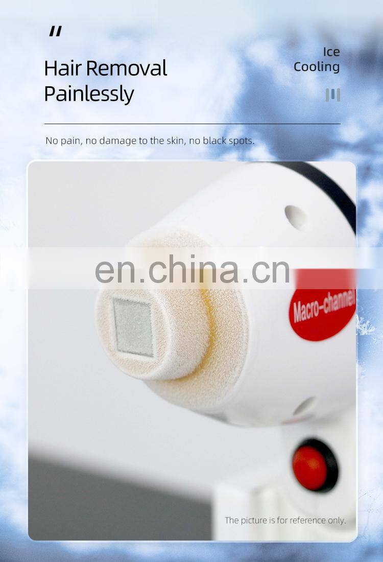 Mini 808NM Diode Lazer Hair Removal Machine Commercial Use