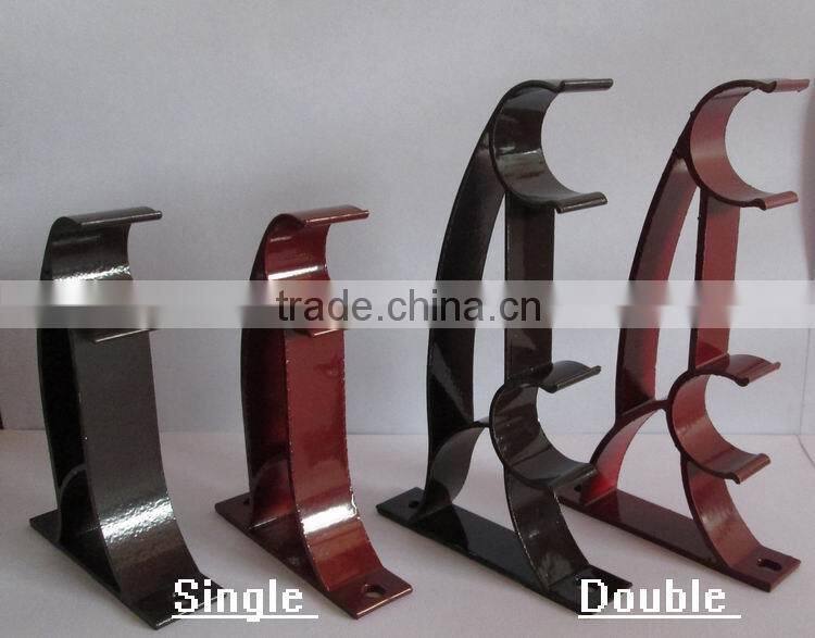 urbanest unadjustable strong metal curtain brackets