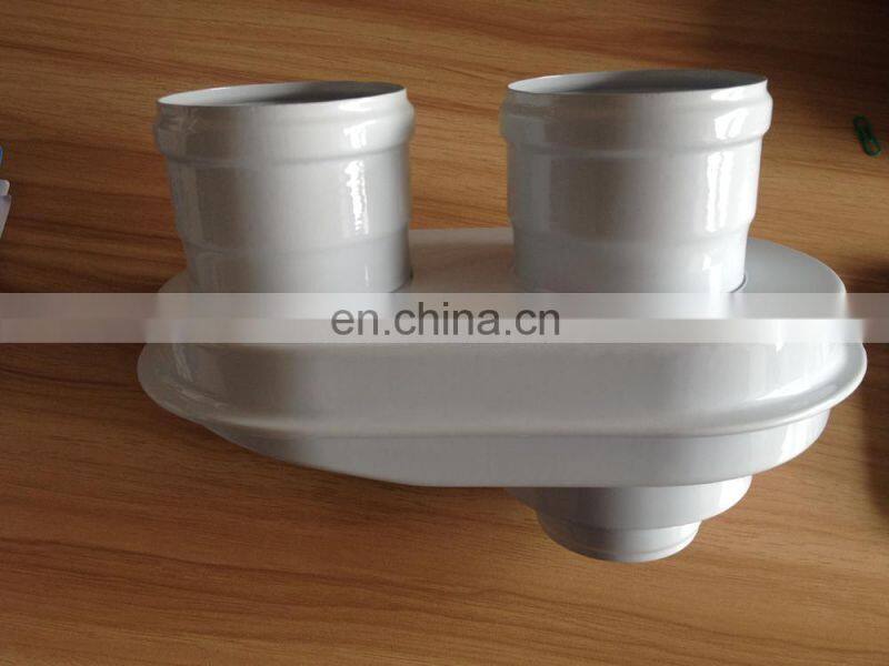 60/100mm Deep Drawing Aluminum Flue Pipe Adapter for Gas Boiler
