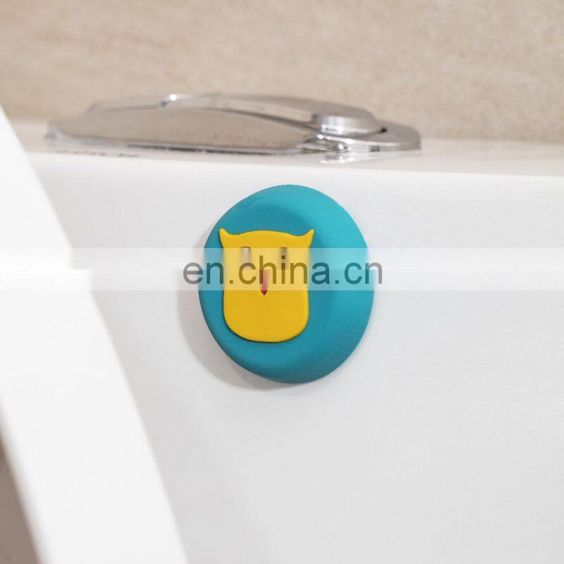 Cartoon Door Stopper Silicone Self Adhesive Wall Protectors Door Handle Bumpers Buffer Guard Stoppers Silencer Crash Pad