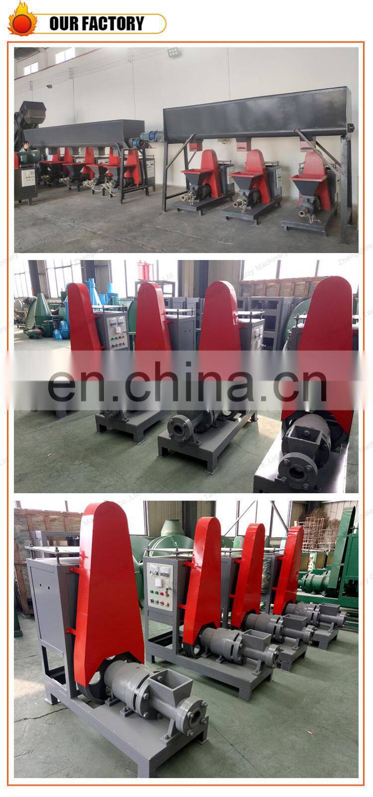 Biomass Powder Sawdust Briquette Wood Fire Log Making Machine for BBQ