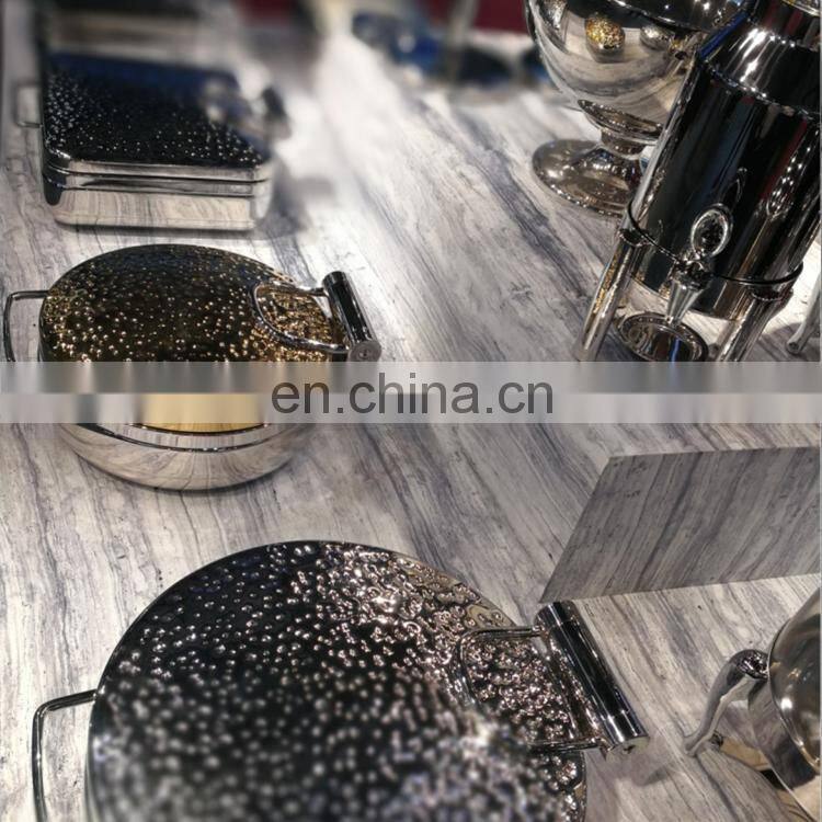 catering restaurant luxury GN pan display stainless steel buffet food warmer chafing dish