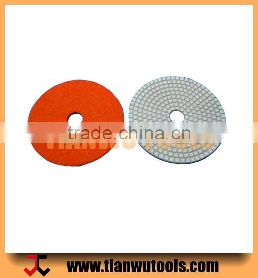 Universal polishing pads for marble grinding