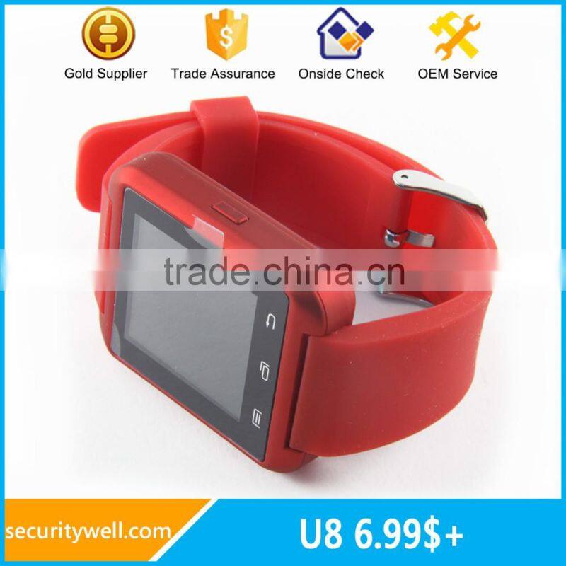 Pedometer Sleep monitor Anti-lost U8 Android Smart watch