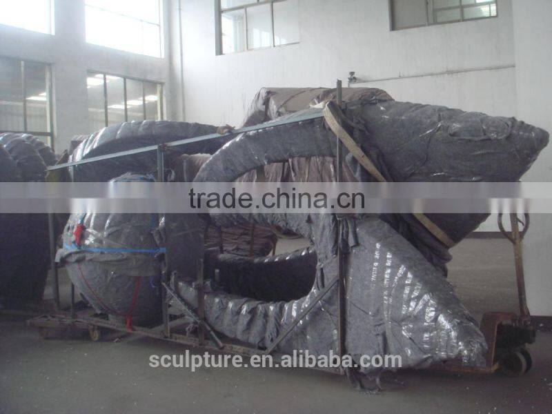 Modern Large Garden Arts Stainless steel Sculpture for Outdoor decoration