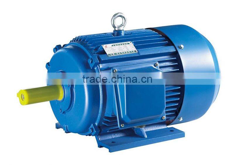 Cast iron electric motor with reduction gear 3 phase induction motor 7.5kw 1440 rpm