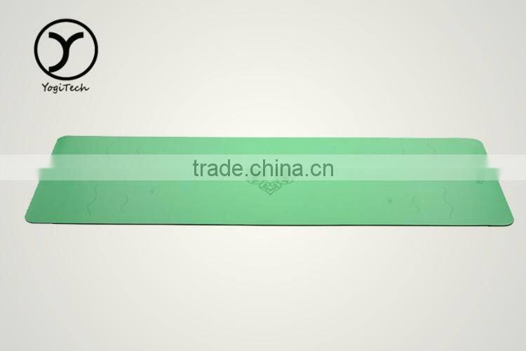 Anti-Tear wear-resisting white rubber base pu leather durable mat