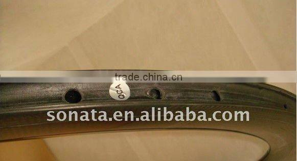 Carbon rim X PACE FFWD MEGA EDGE 58/60mm UD matte/3k clear coating 20/24/28/32h internal/external nipple