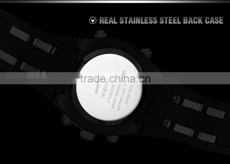 MIDDLELAND 8015 High Quality Cheap Stainless Steel Watches, Sports Watches, Mens Watches On Sale