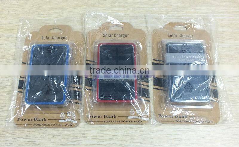 Portable Universal 4000mAh Solar Mobile Phone Charger