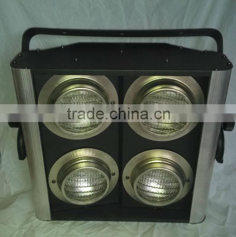 Stage effect viewer audience light warm white 2600W , 4 x 650w blinder light Indoor stage