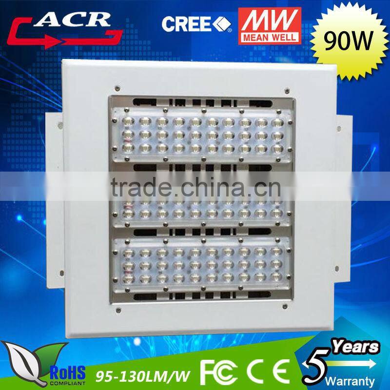 3 yeras warranty gas station light led 120w outdoor led canopy light