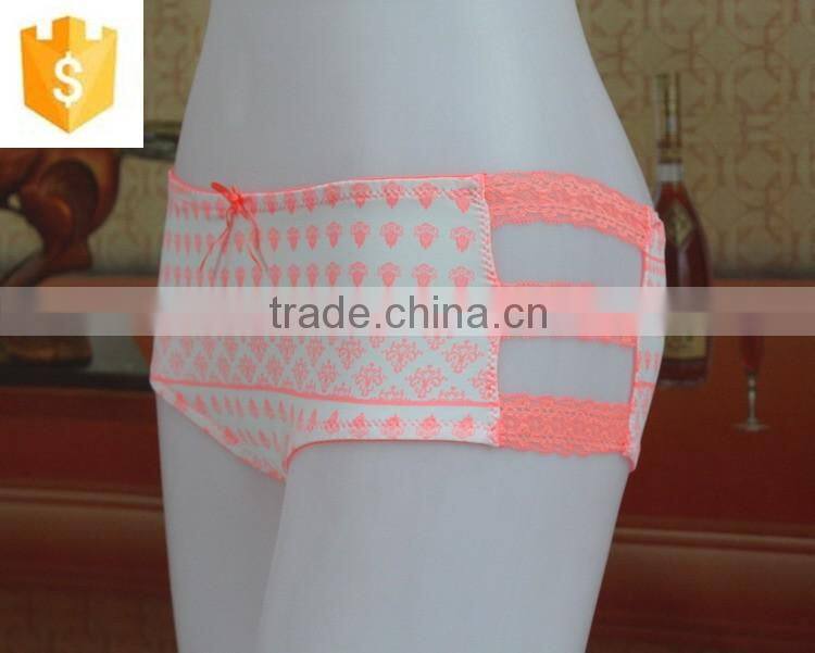 sexy comfortable hot sell fashion design lady panties lace panties