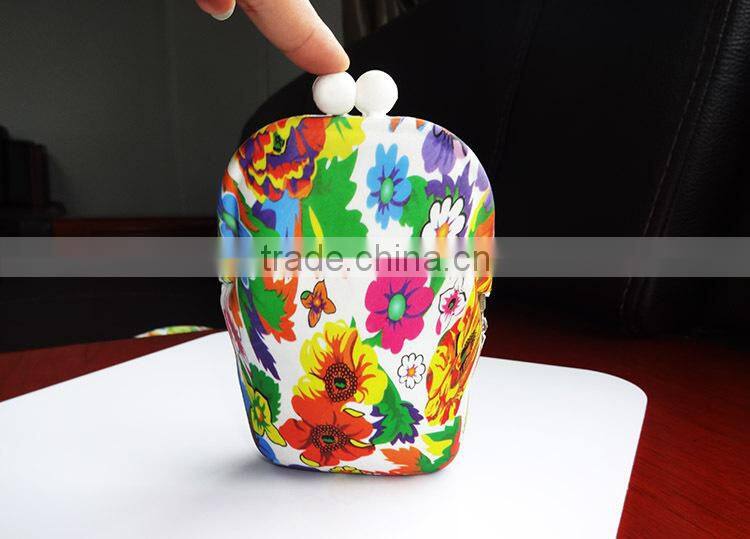 2015 Fashionable Silicone cosmetic bag/colorful cosmatic bags