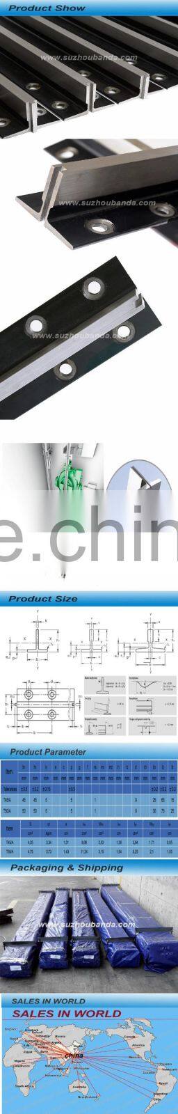 Elevator Parts/Elevator Cold Drawn Guide Rail T45/A, T50/A