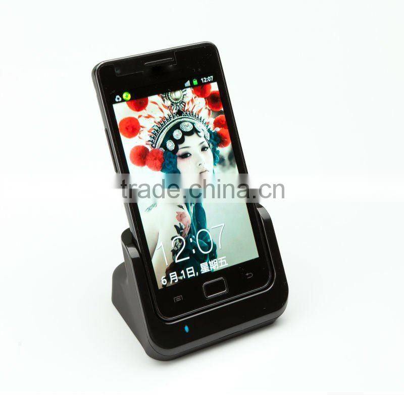 For 2012 Hot-selling Smart Phone USB Desktop Cradle for Galaxy S2 i9100