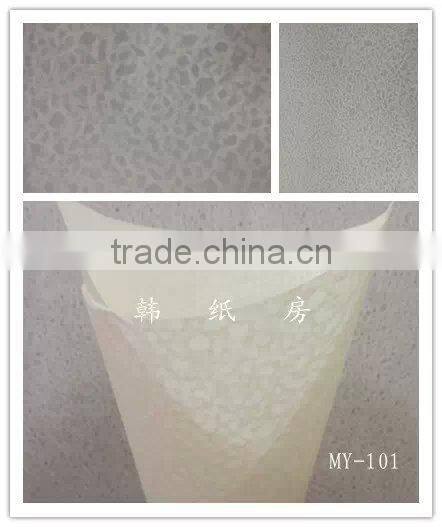 Decorative silk flower wrapping paper