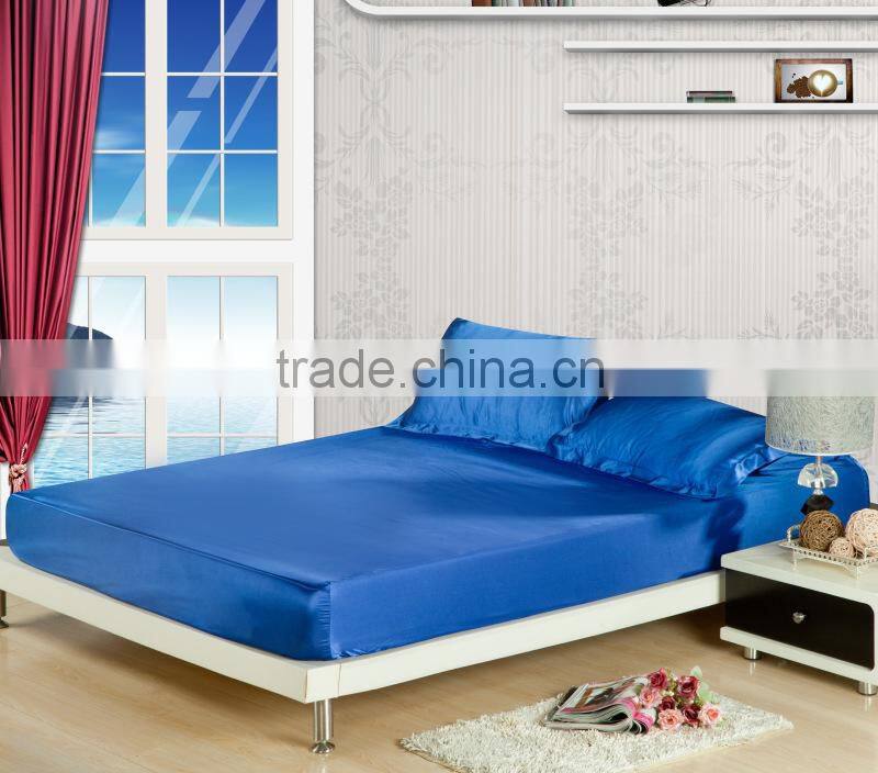 china supplier wholesale thai silk bed covers, fitted bed skirt, fitted cover, silk mattress protector