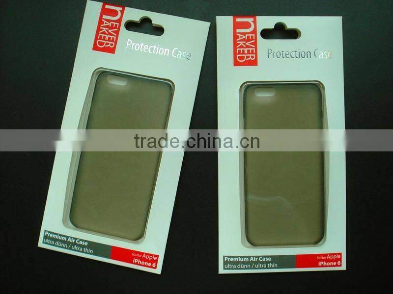 Personalized cardboard packaging for phone case