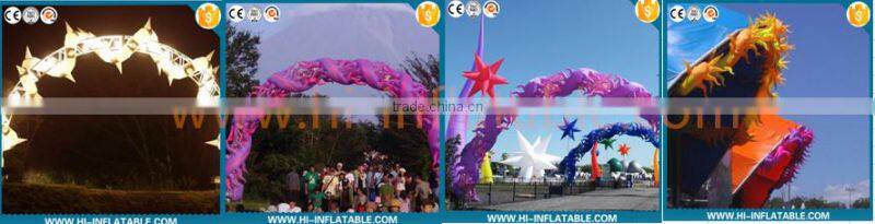 outdoor used single lights tentacles inflatable octopus for decoration