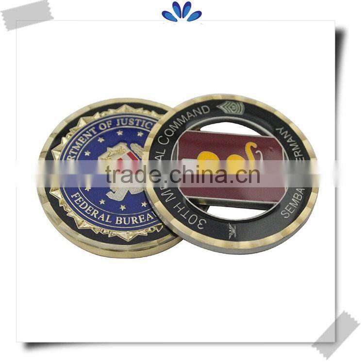 High quality custom made metal challenge coins with your own logo