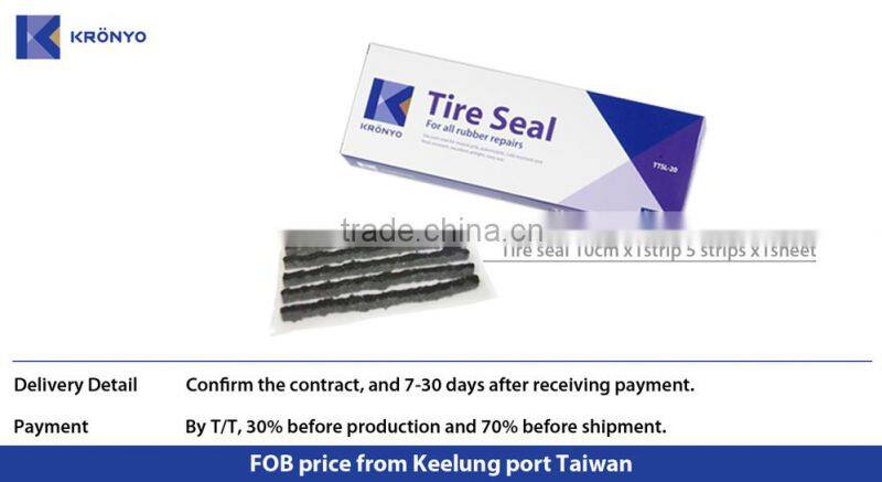 KRONYO rubber seal tubeless tyre seal repair kit tubeless tire