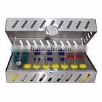 Sterilization Cassette with Detachable Lids Silicone Inserts 5 Inst/Dental Tools Best sale/Dental Instruments Dental Consumables