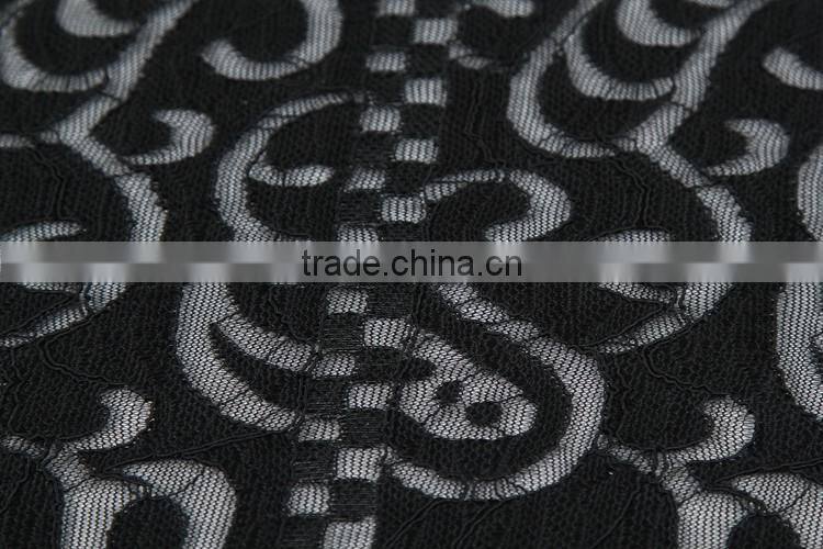 factory in stock indian lace embroidery eyelash lace fabric for dress