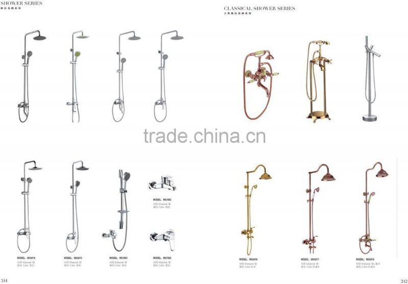 2016 new prefab shower enclosures ocean sunrise 3D digital printing glass Frameless and accessories available villa shower room