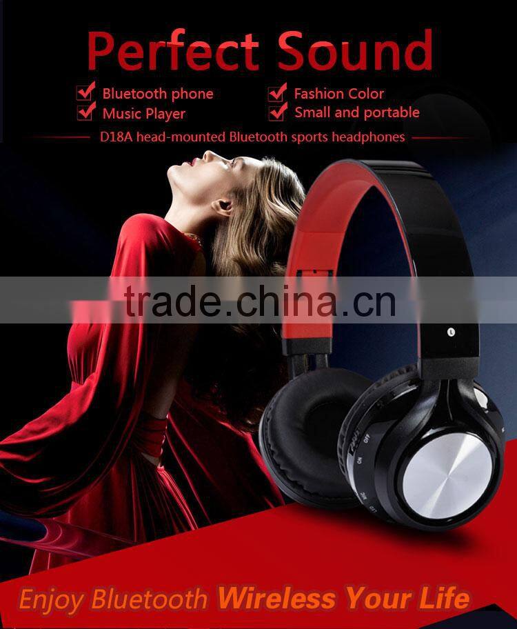 High quality wholesale stereo headphone bluetooth, stereo wireless blue tooth headset, gaming wireless stereo headphone with mic
