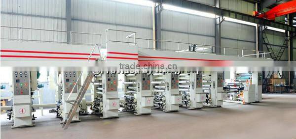 2016 Newest Type 4 Color Rotogravure Printing Machine