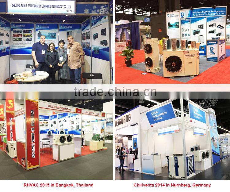 Based on R404A air-cooled condensing units for fruit room