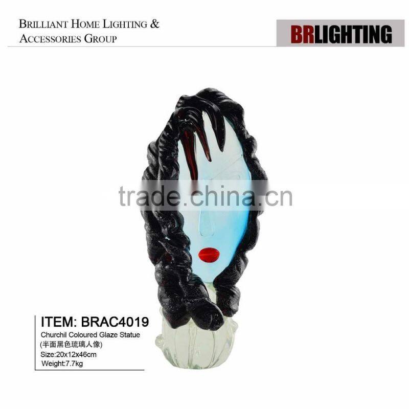 colored glaze facial makeup glass glaze table desk home decoration