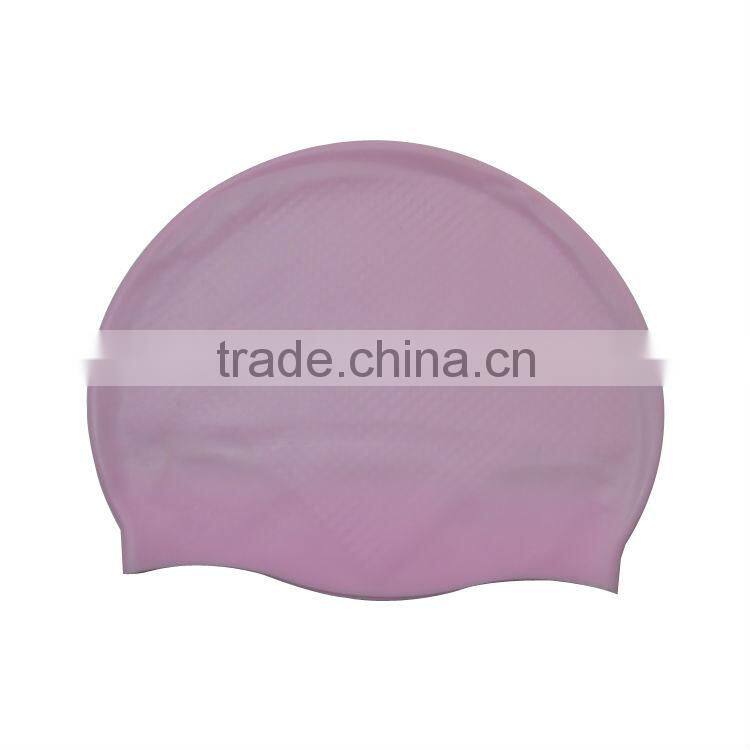 Unique silicone cap for swimming/silicone swim cap