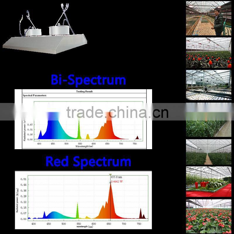 High Efficiency Lumen bi-spectrum induction grow light magnetic 400/500/600watt for medicinal plants