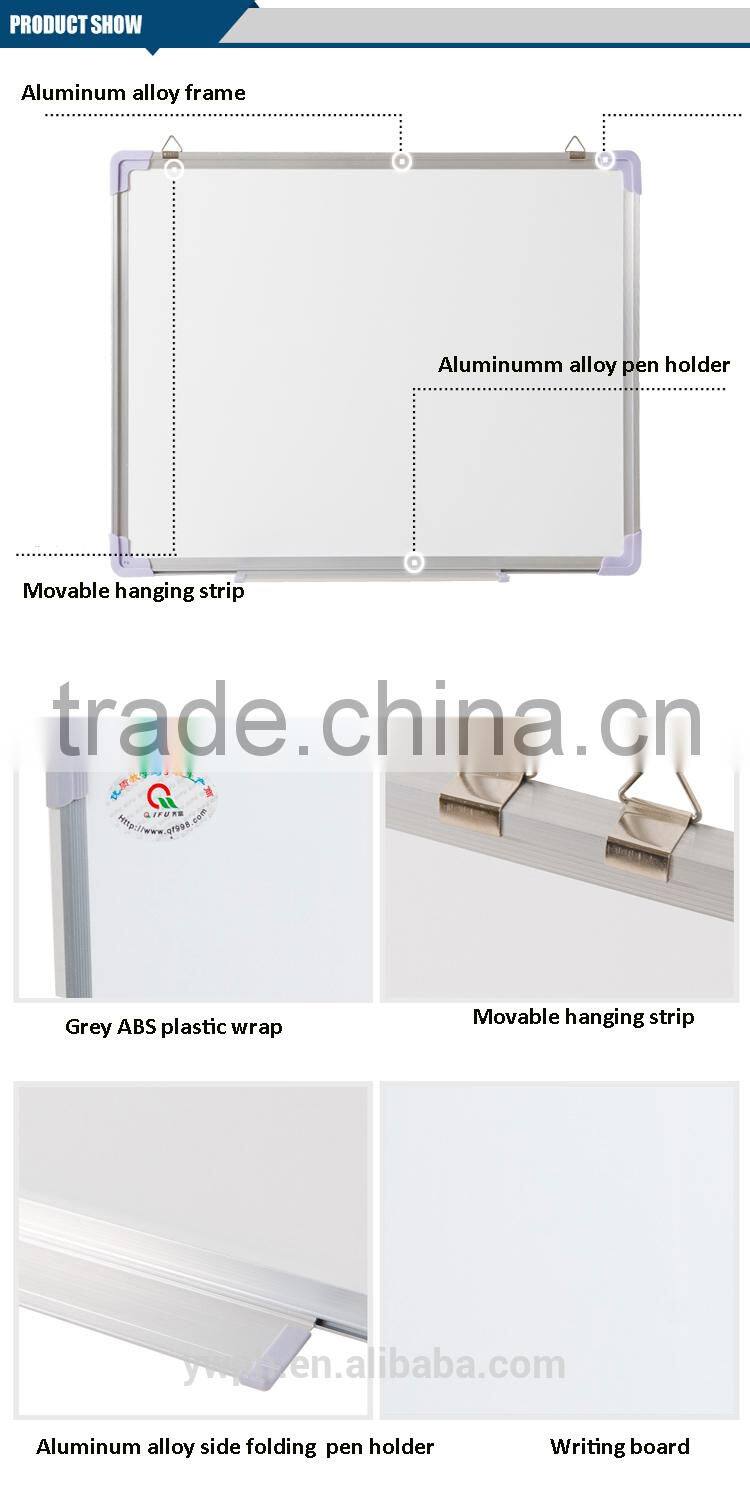 Promotional advertising white board for classrooms , writing board