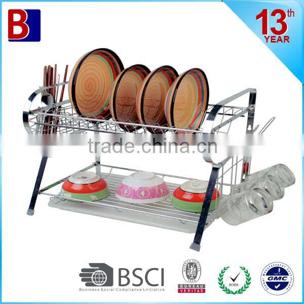 2013 latest chromeplate dish rack