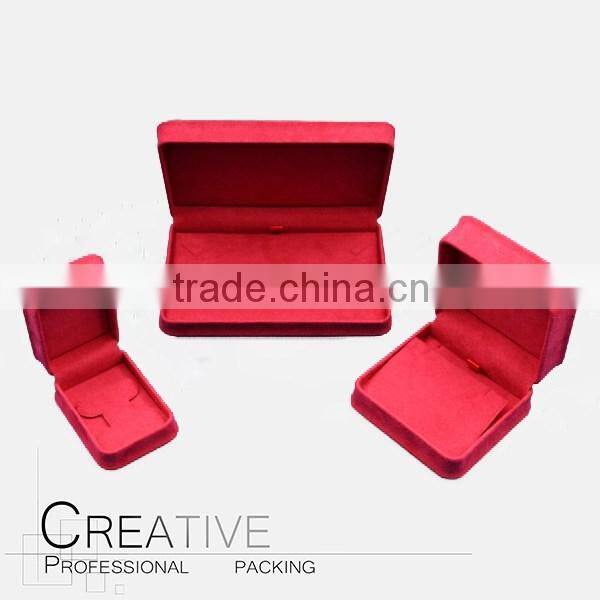 Dongguan packing paper & velvet Jewelry Case and Box set