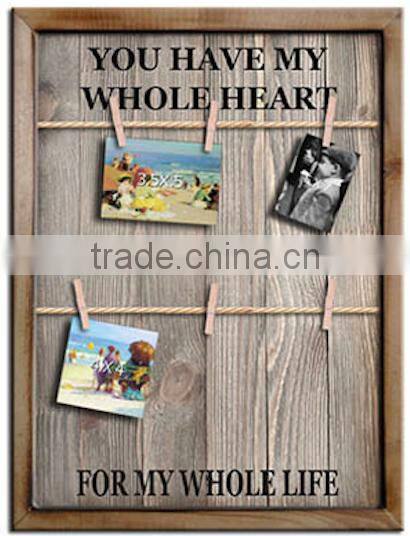 Shabby chic wood home wall decoration wholesale