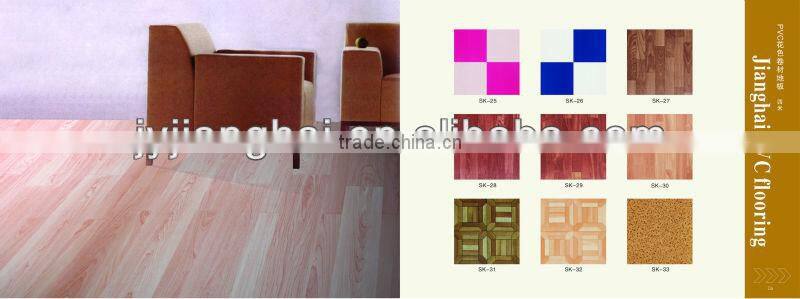 pvc linoleum flooring for home / vinyl floor