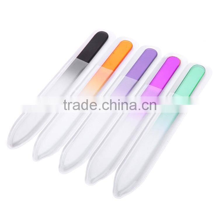 3Pcs Crystal Glass Nail Files Set Double Sided Small, Medium, Large