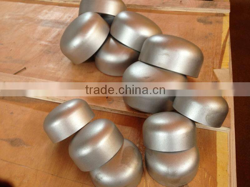 high quality butt welding steel pipe cap